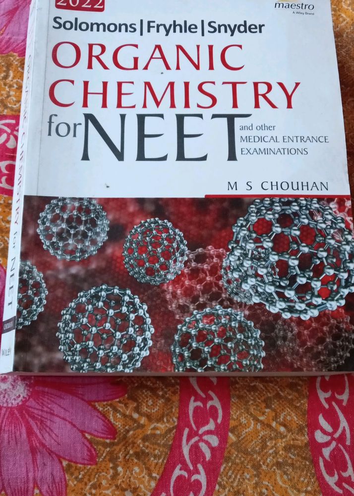 MS CHOUHAN ORGANIC CHEMISTRY FOR NEET& 🆓 Book