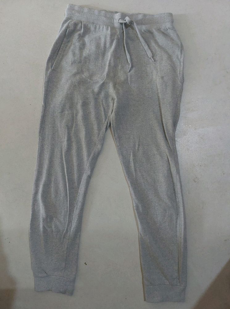 Grey High Waisted Joggers