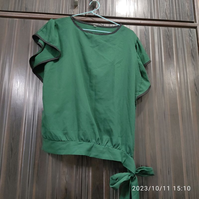 Top In Green Colour