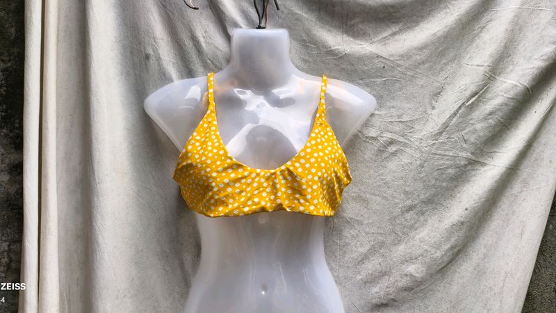 I. CUTE YELLOW FLORAL TOP