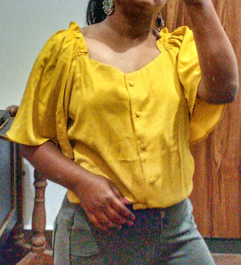 Mustard Yellow Top