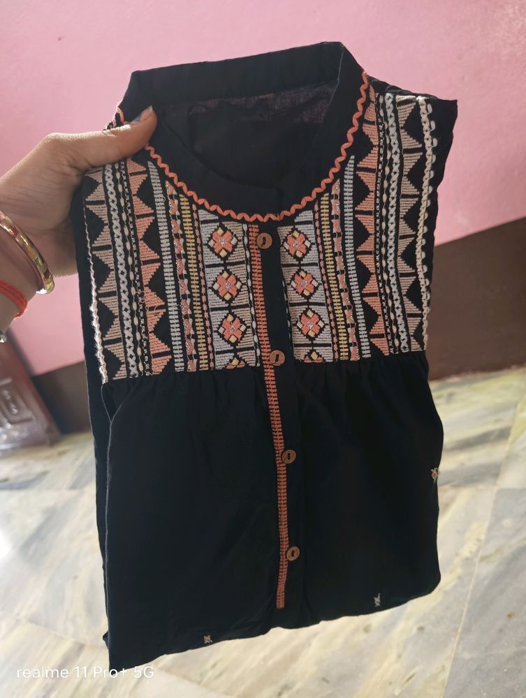 Black Kurta