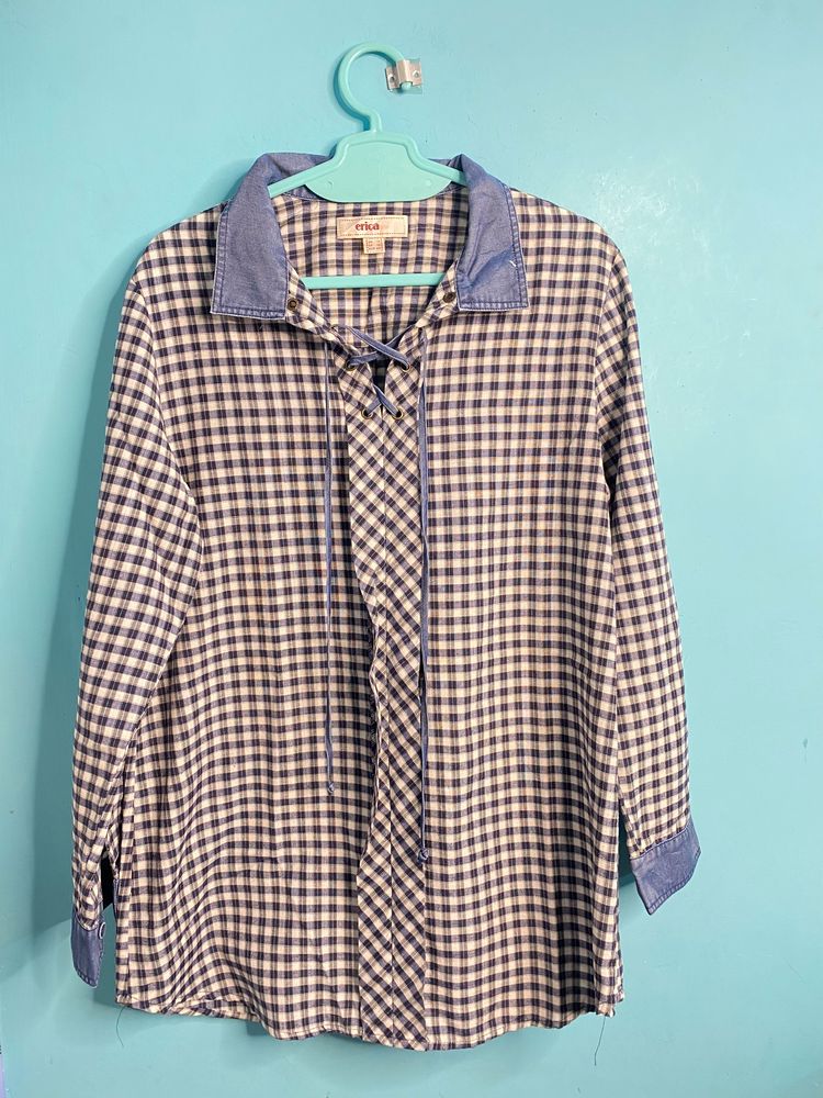 Full Sleeves Checked Shirt