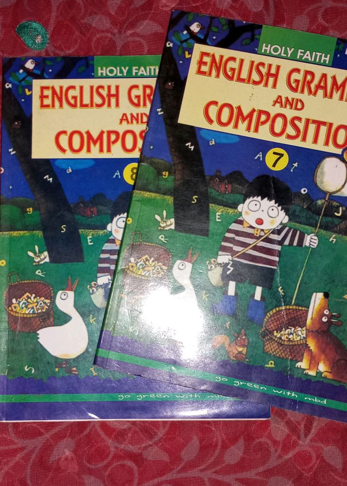 English Grammar And Composition, Combo Of 2 Books