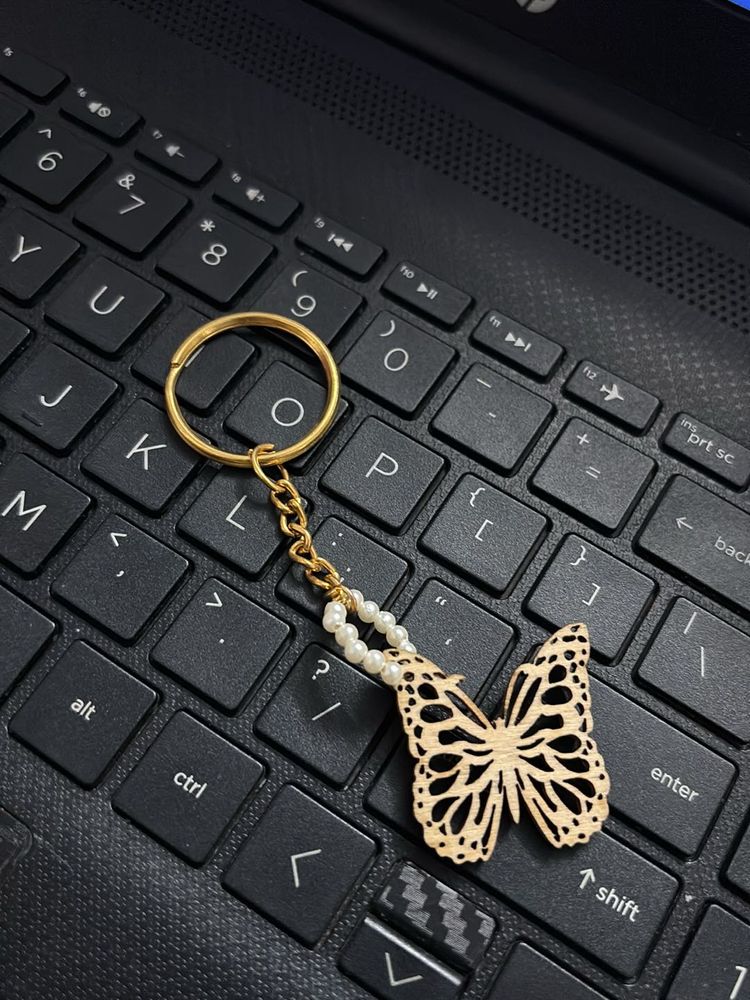 Butterfly Keychain