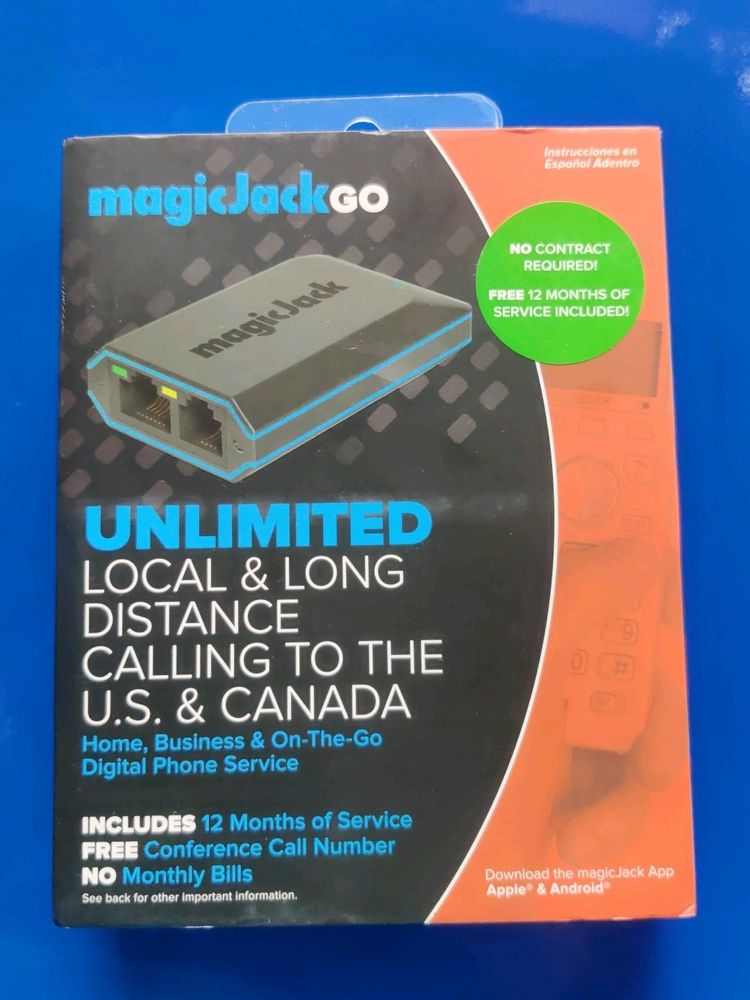 Magicjack Go K1103 Digital Phone Service Device