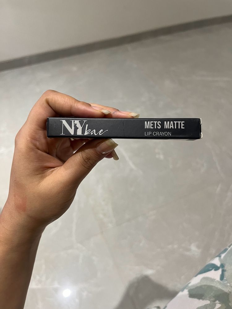 Nybae Mets Matte Lip Crayon