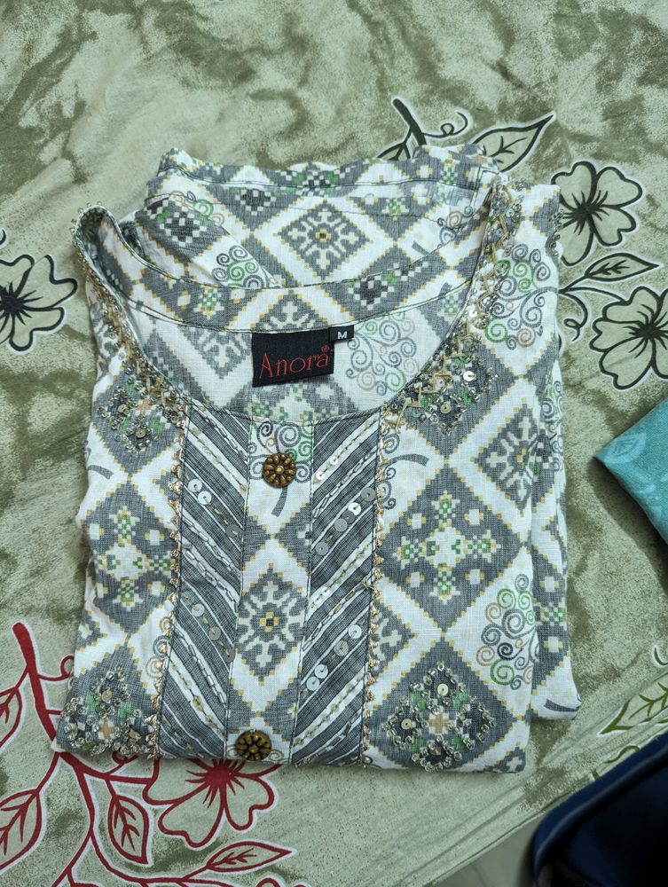 Beautiful A Line Kurta Size-Medium