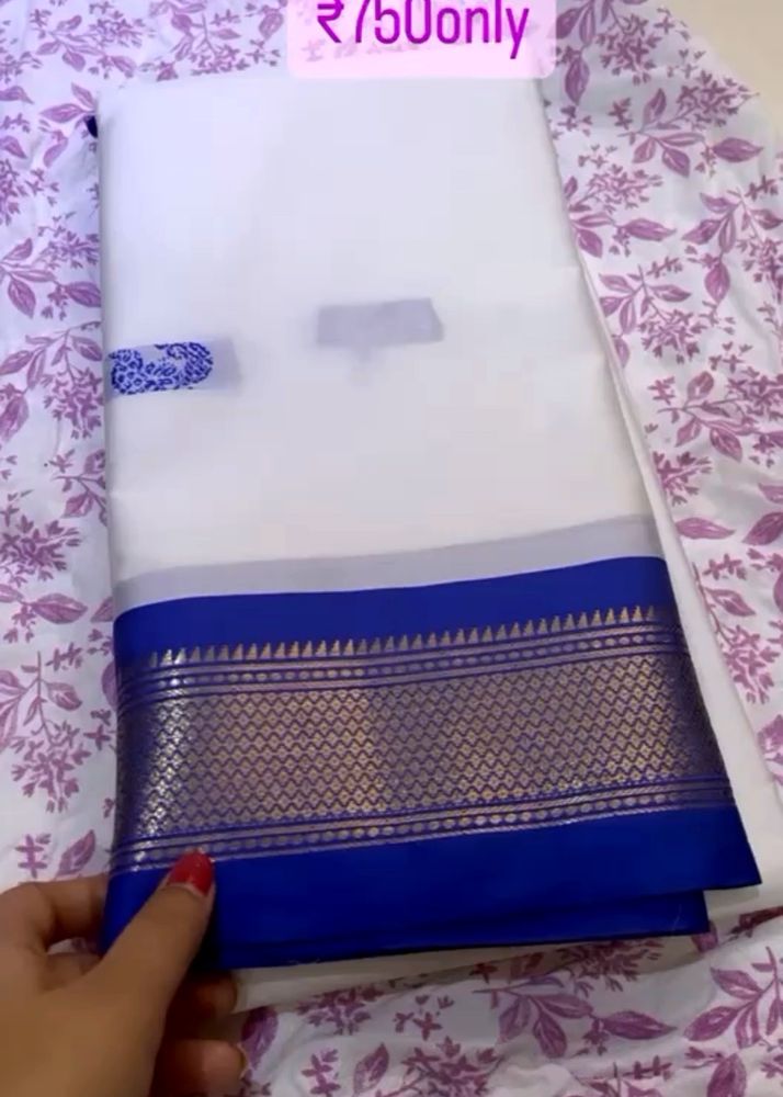 COTTON SILK SAREE