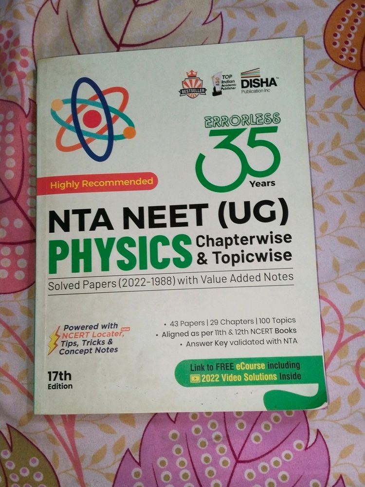 Unused Neet Physics Pyqs Book