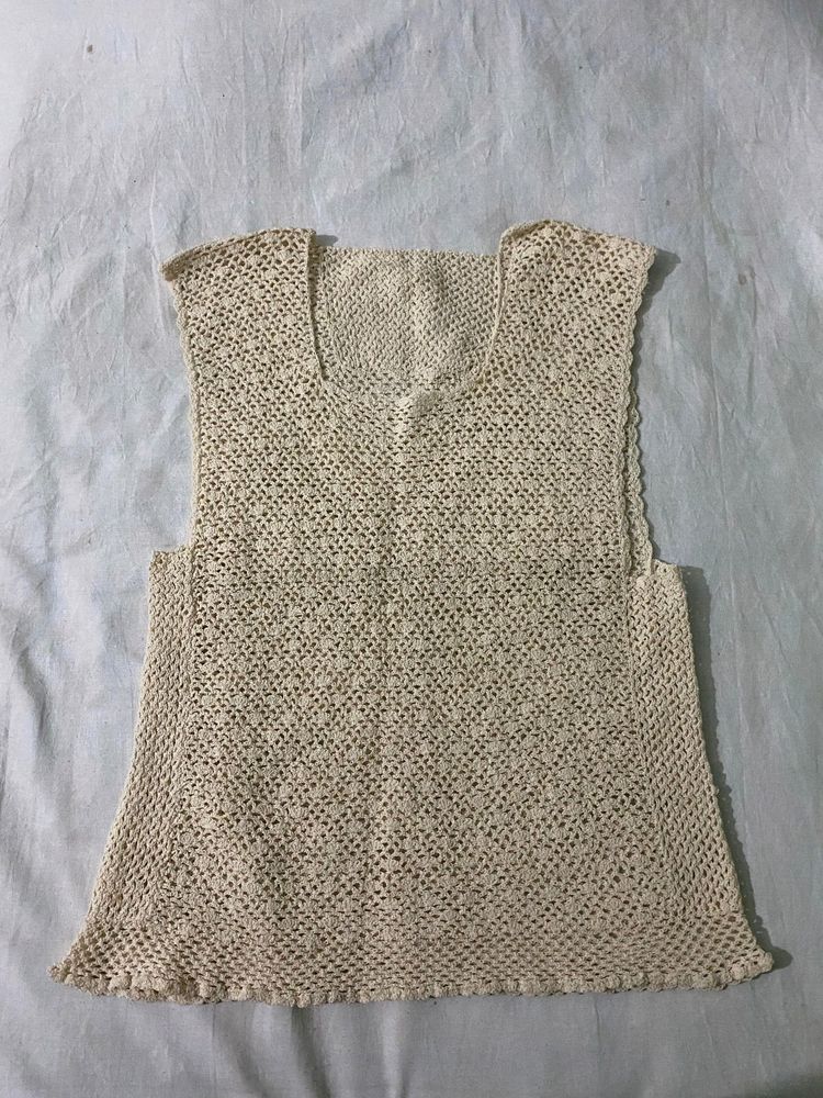 Crochet Top Size Fits 34-36