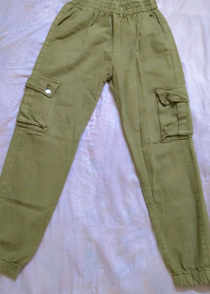 Unisex Olive Green Cargo