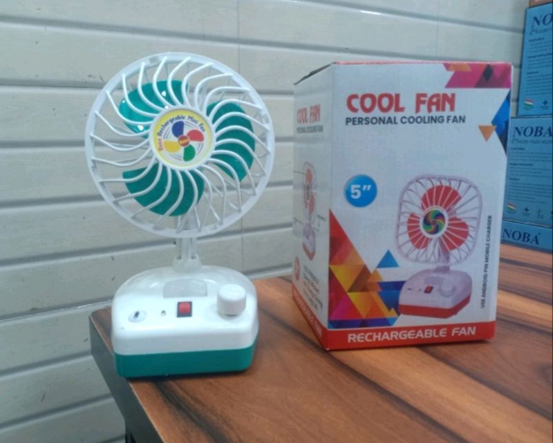 Rechargeable High Speed Portable Fan