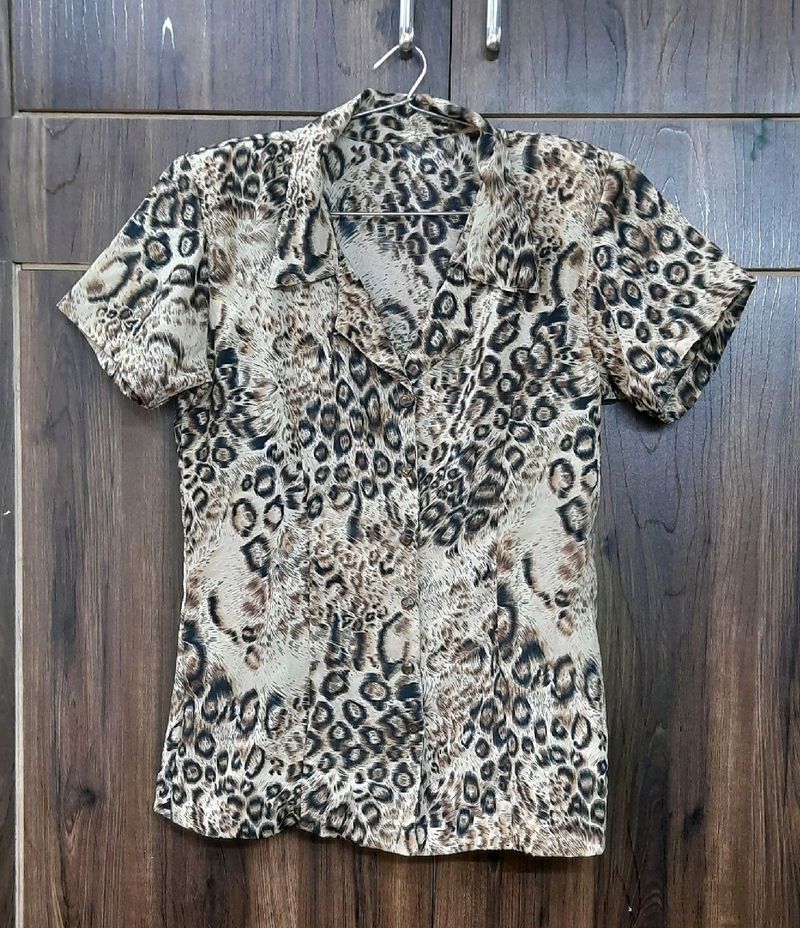 Leopard Print Shirt