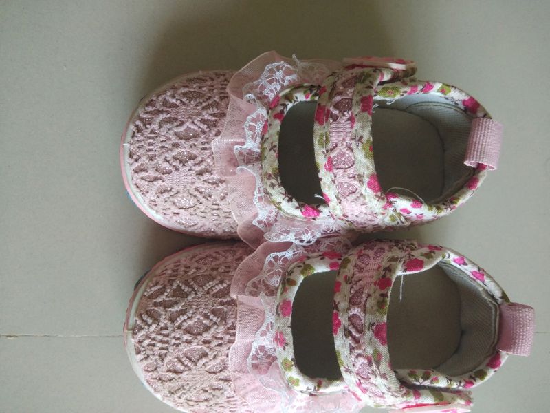 Pink Baby Girl Shoes