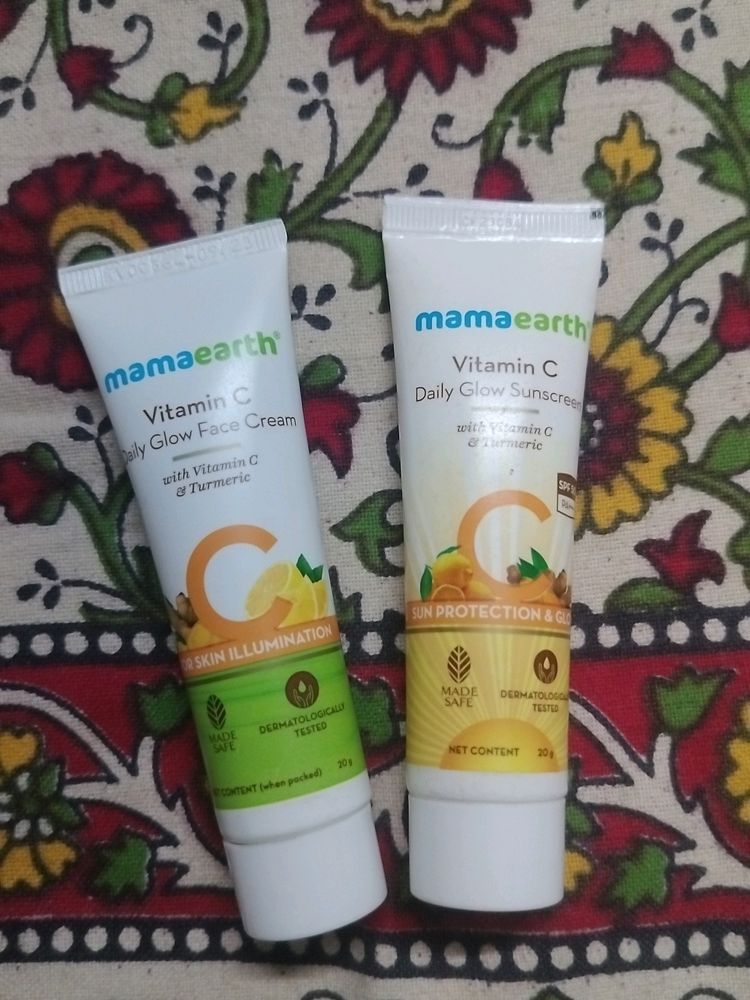 Mamaearth Sunscreen &Cream