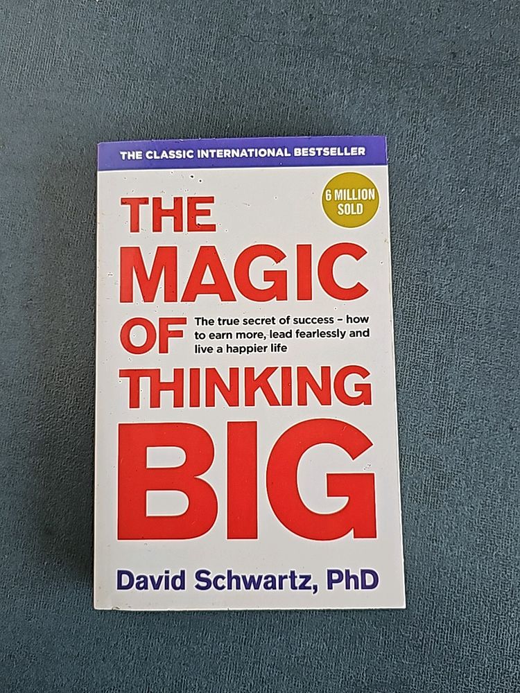 Magic Of Big Thinking Book