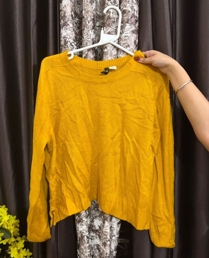 Yellow Must Have Sweater