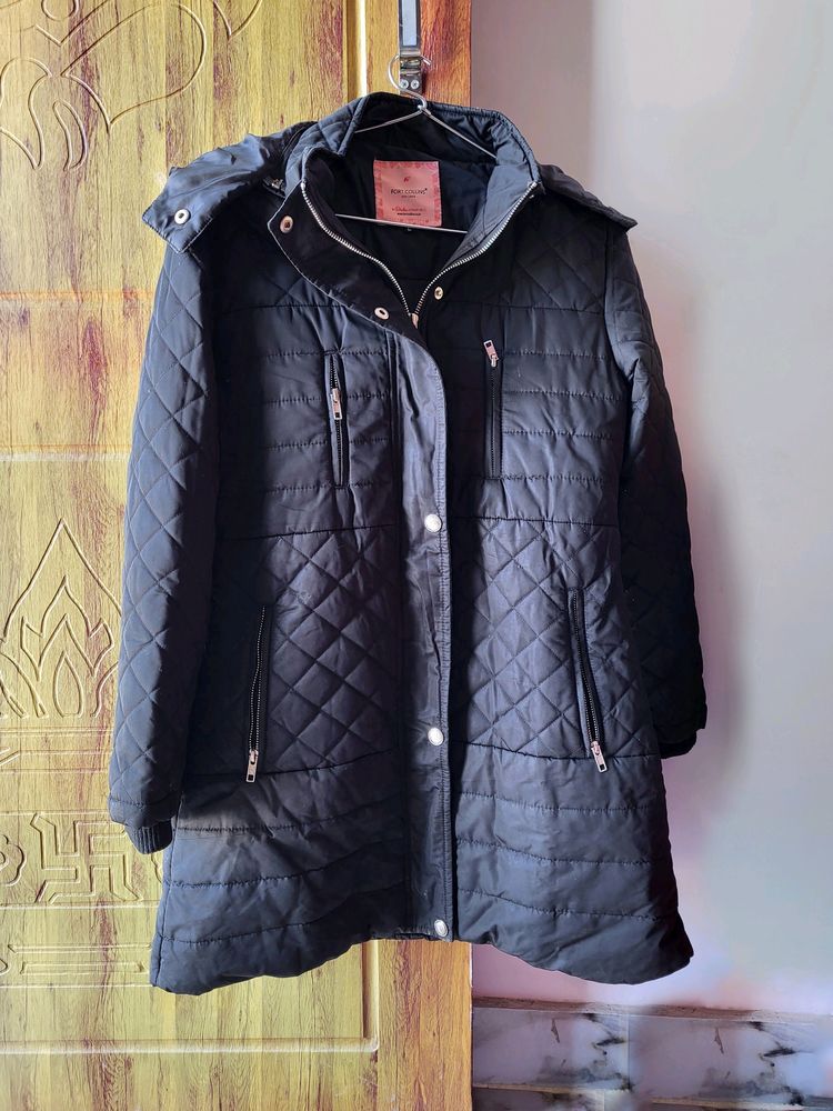 For Collins Long Puffer Jacket/ Size_L