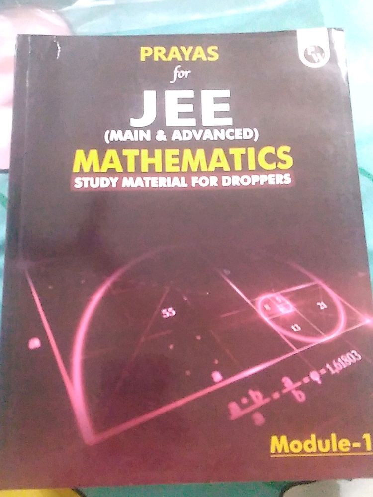 PW Mathematics Module For Jee Mains And Advanced