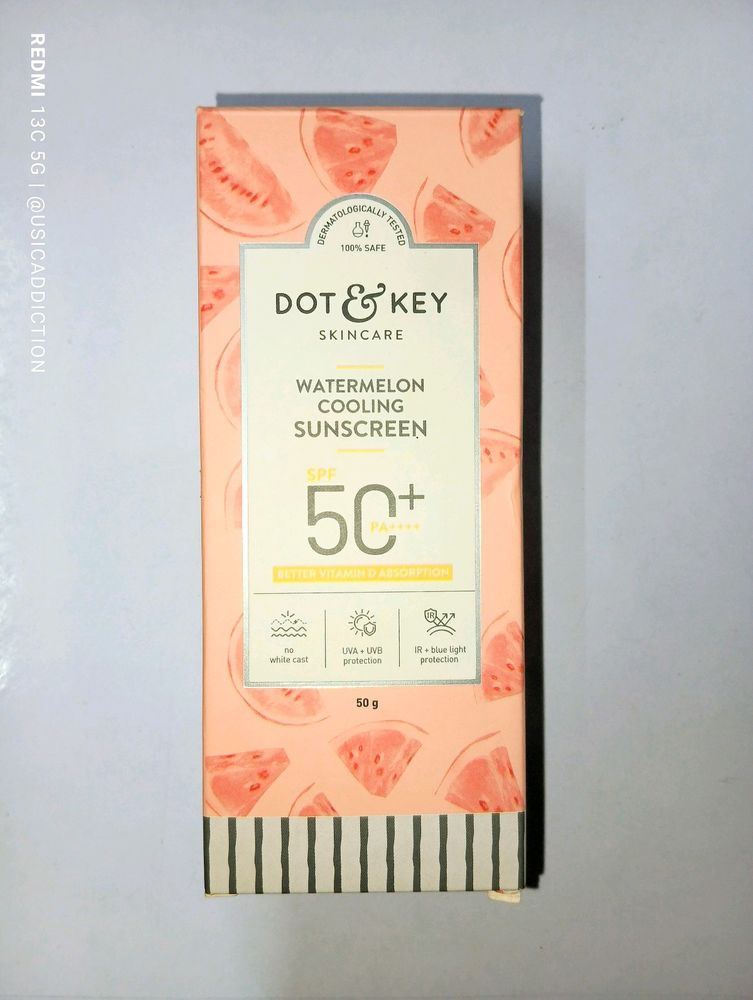 Dot & Key Watermelon Cooling Hyaluronic Sunscreen