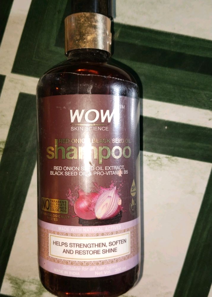 Wow Red Onion Black Seed Oil Shampoo