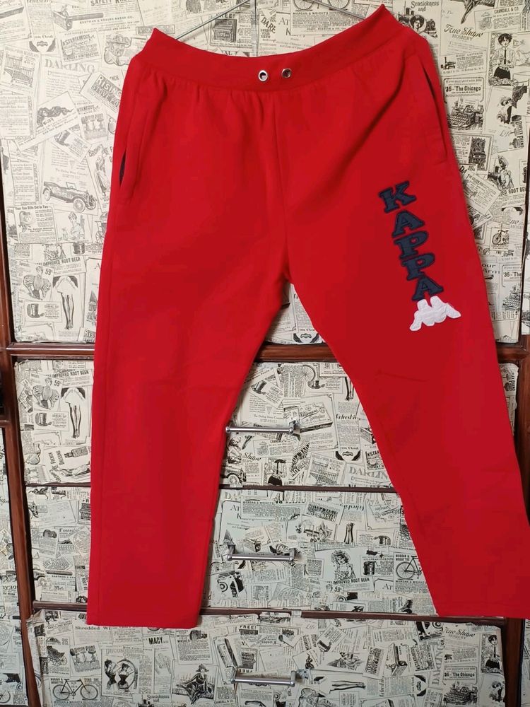 Kappa Unisex Track Pants with Side Zipper Pockets