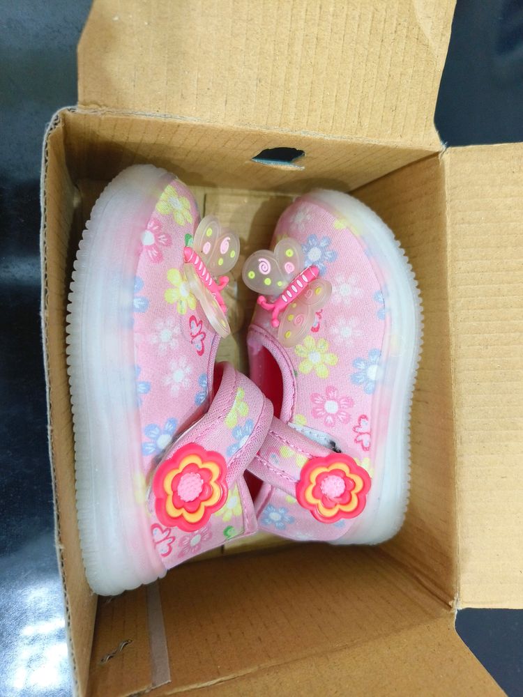 Lightening Shoes For Baby Girls