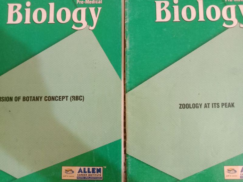 Allen Biology Rivision Books For Neet Hindi medium