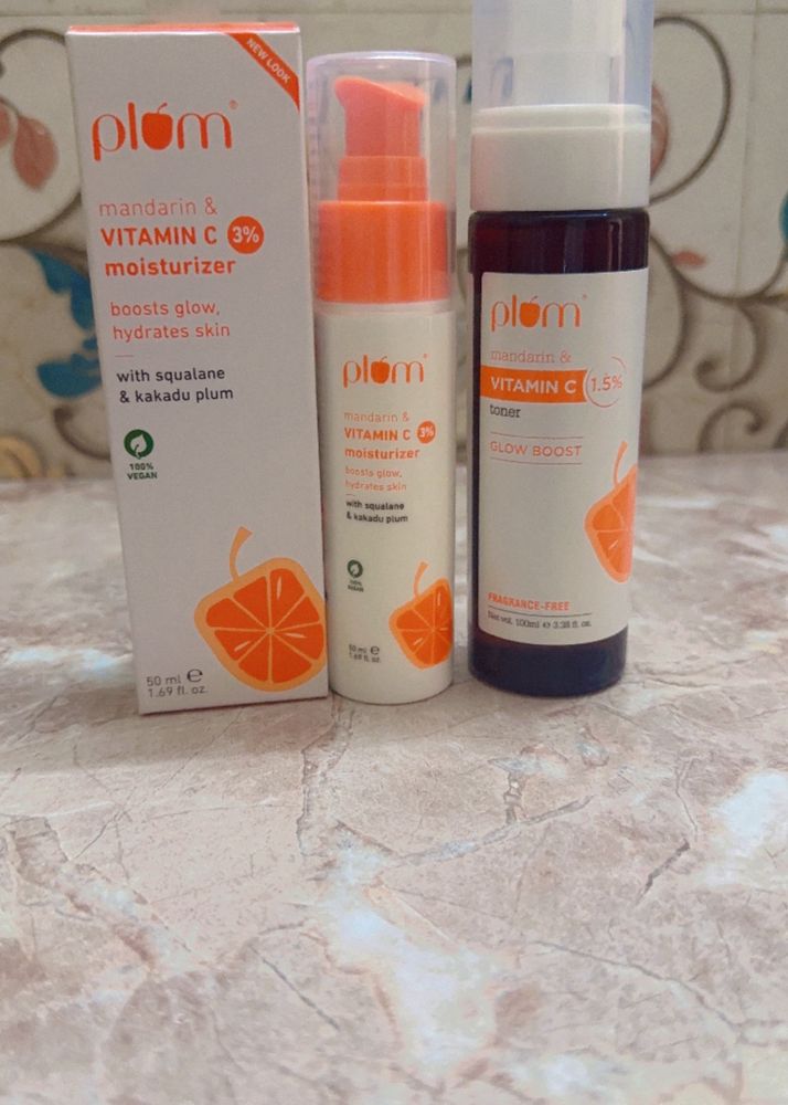 Plum Vitamin C Moisturiser & Toner