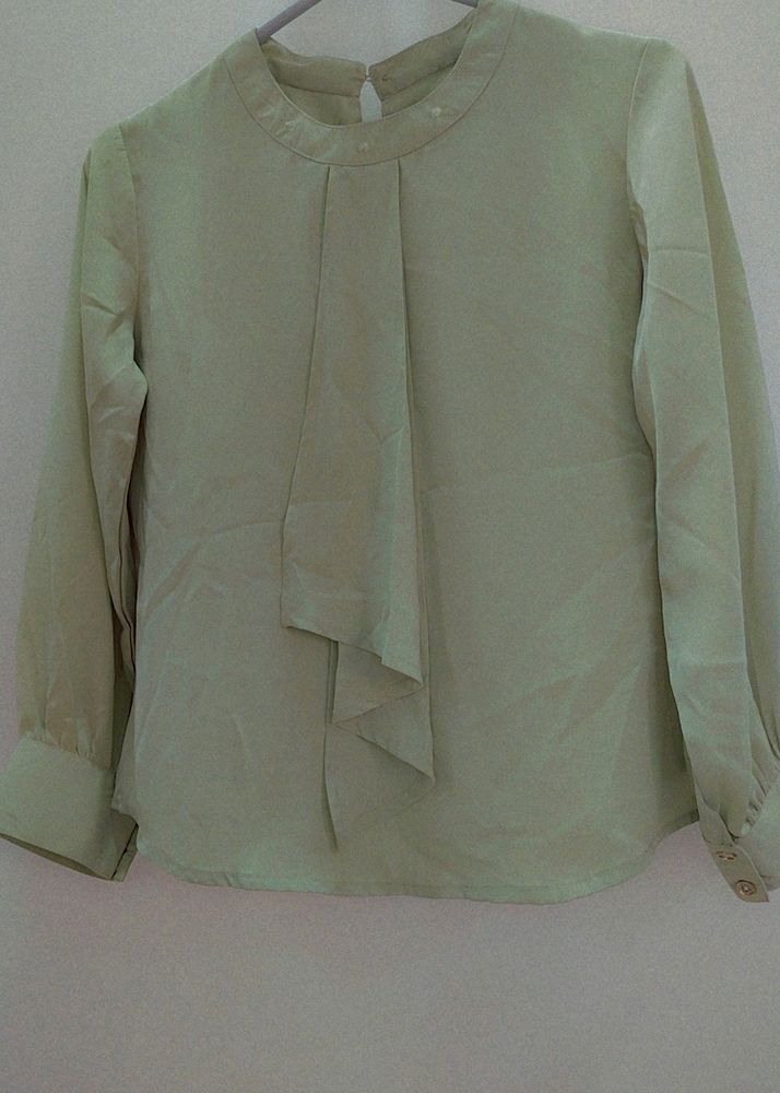 Pista Green Casual Tunic