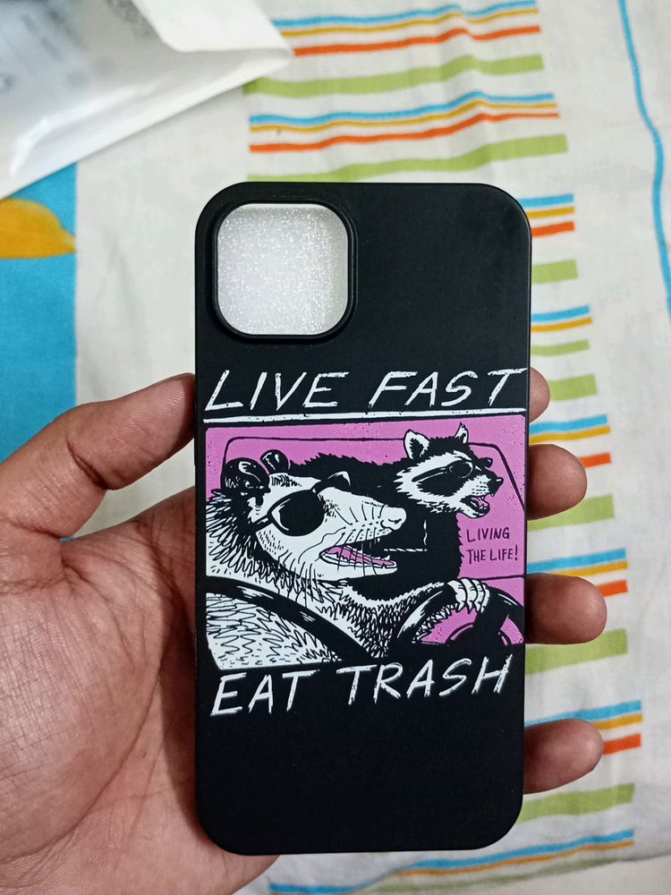 iPhone 13 Raccoon Black Case