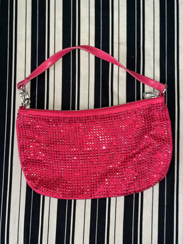 H&M Pink Bling Bag