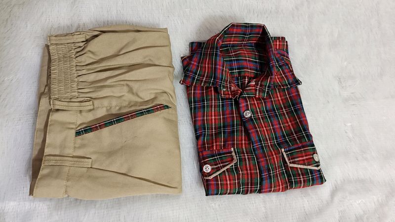 D.A.V PUBLIC SCHOOL UNIFORM shirt And Pant