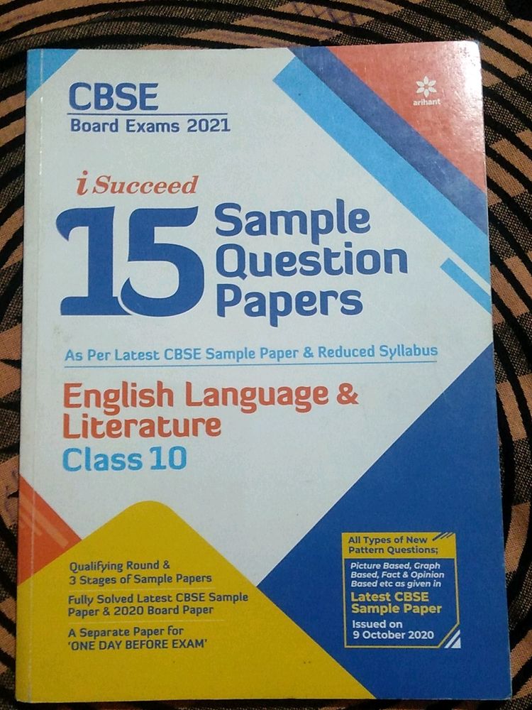 Cbse Class X Sample Paper English