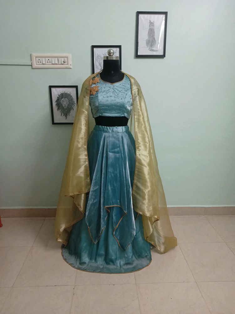 Blue Maple Lehenga Choli