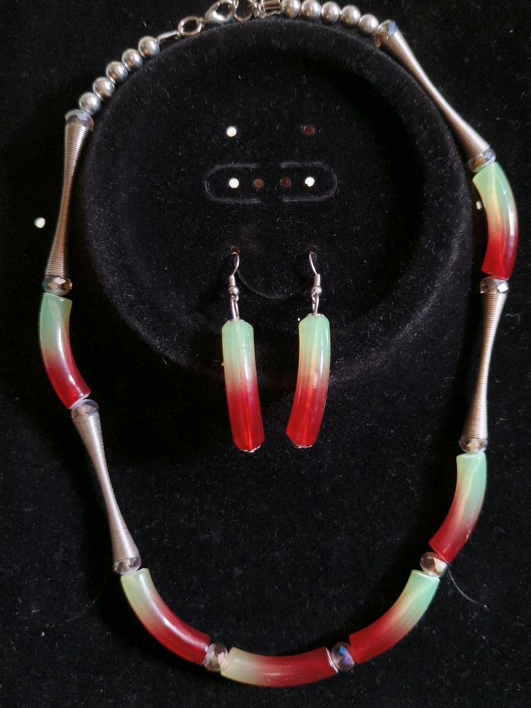 Earrings & Necklace Set