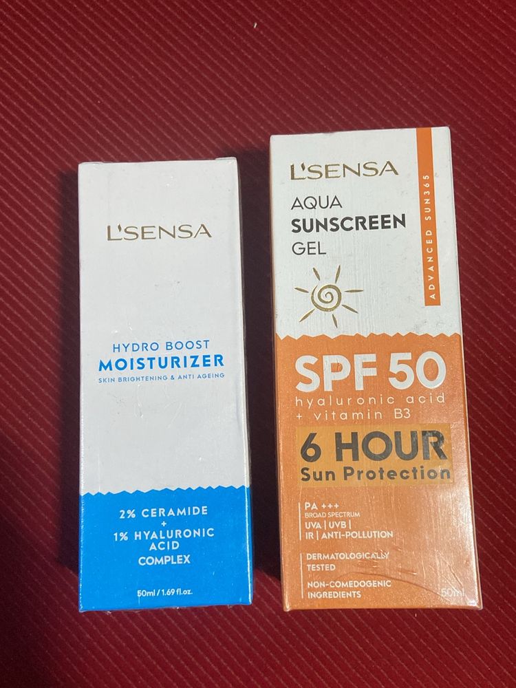 Sunscreen And Moistureizer