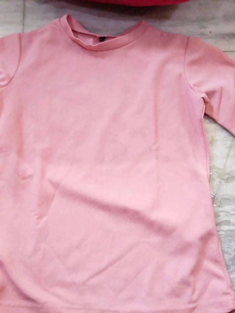 Girls Peach Top