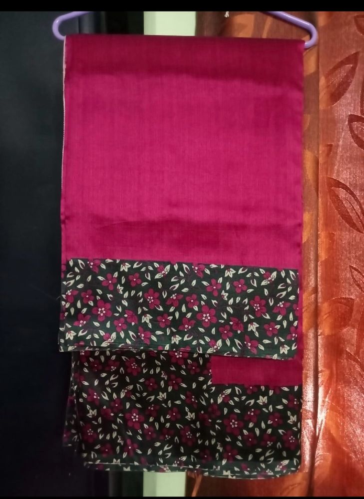 ❤️Beautiful Magenta Art Silk Saree❤️