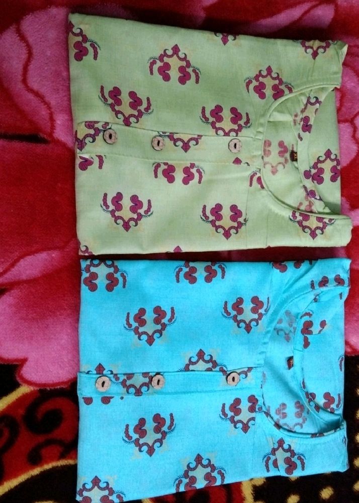 Set Of 5 Kurtis