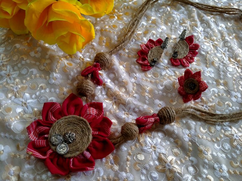 Jute Hand-made Jwellery