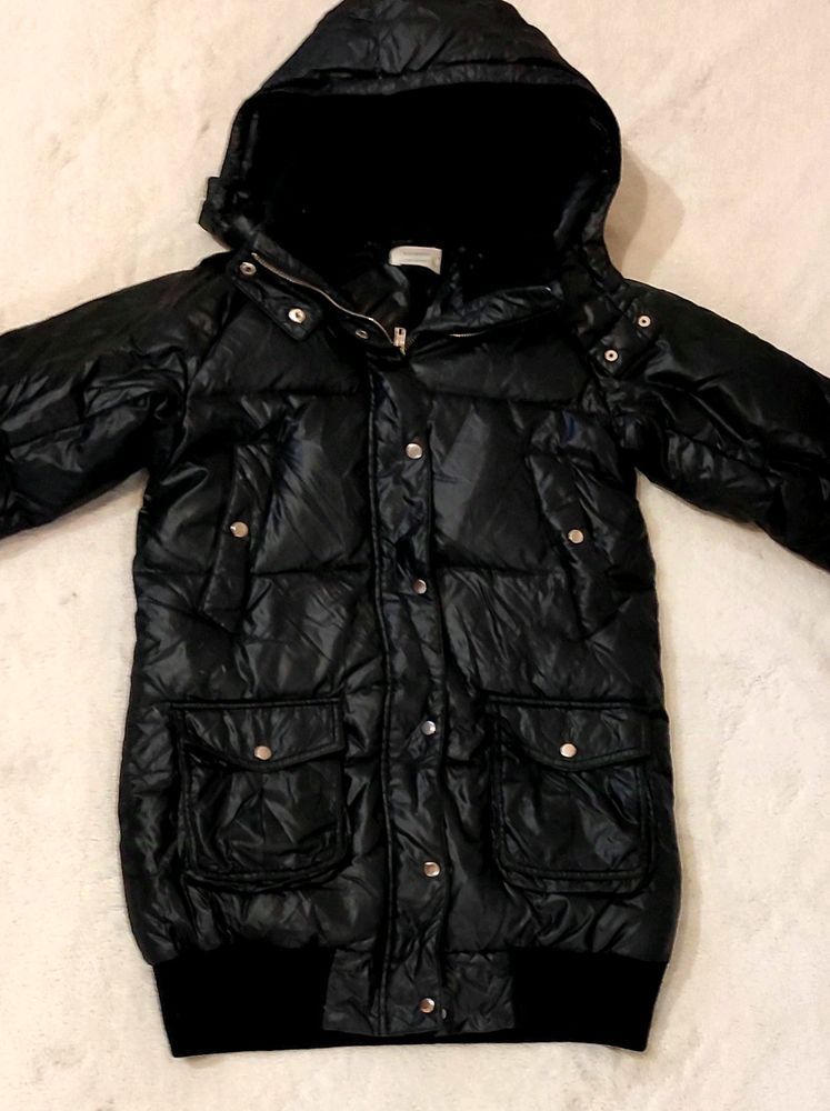 Heavy Black Puffer Jacket