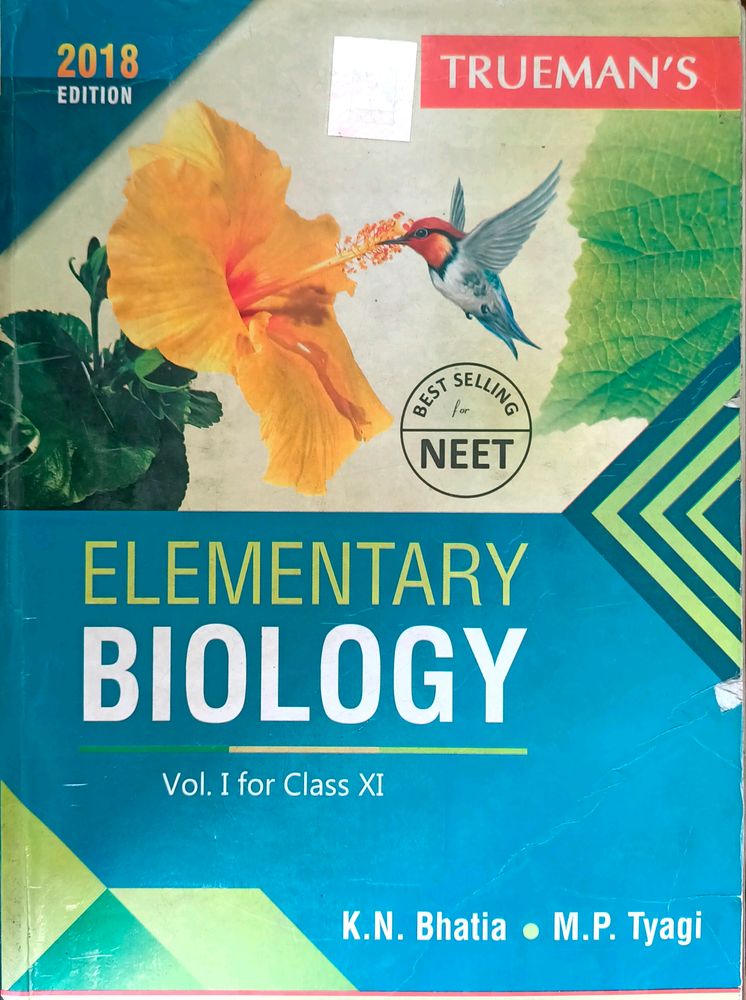 Truemen's Elementary Biology Book Class 11