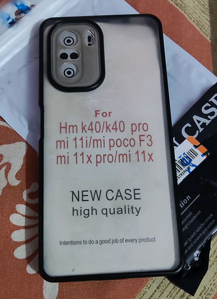 Mobile Back Cover For Mi 11X 5G/ 11Xpro / Poco F3