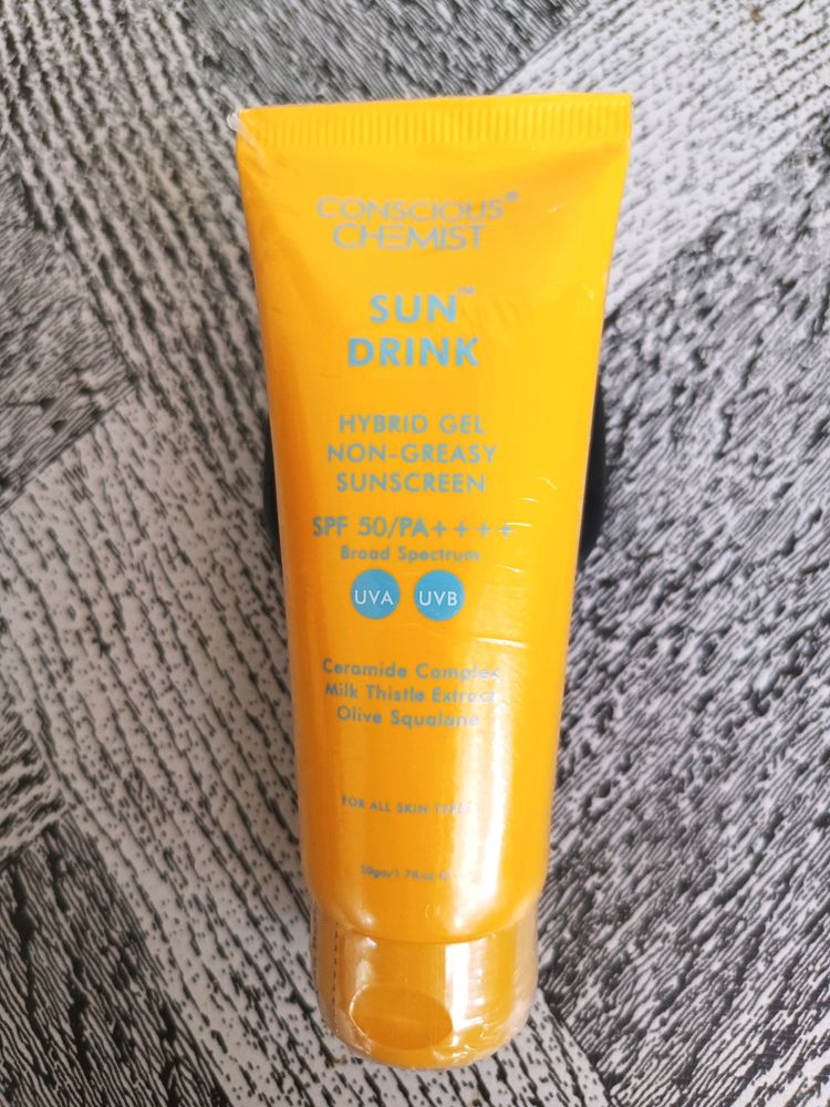 Conscious Chemist Hybrid Gel Non Greasy Sunscreen