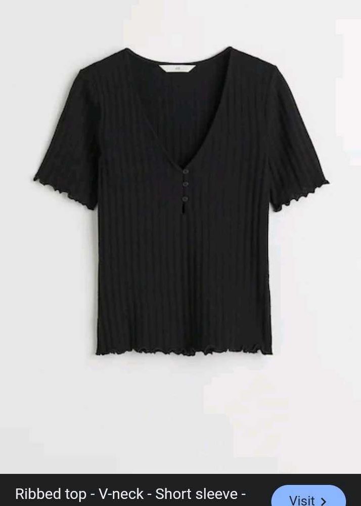 H&M Black Sexy Top...