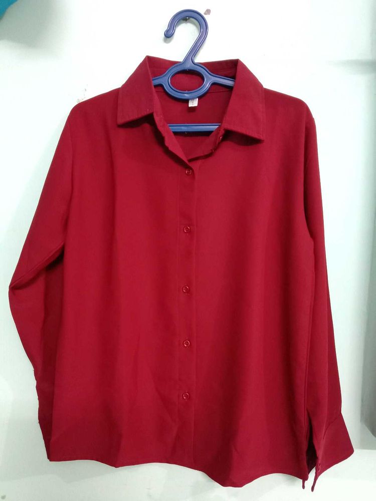 Brand New Shirt ( Maroon Colour )