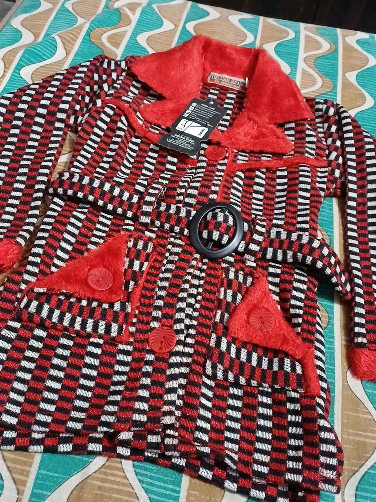 Unused Korean Style Sweater For 3-4 Years Girls