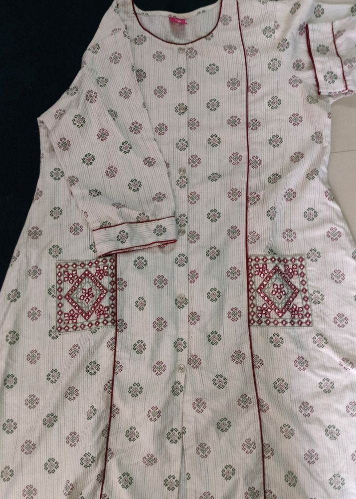 A Line ..Pocked Kurta...Like New